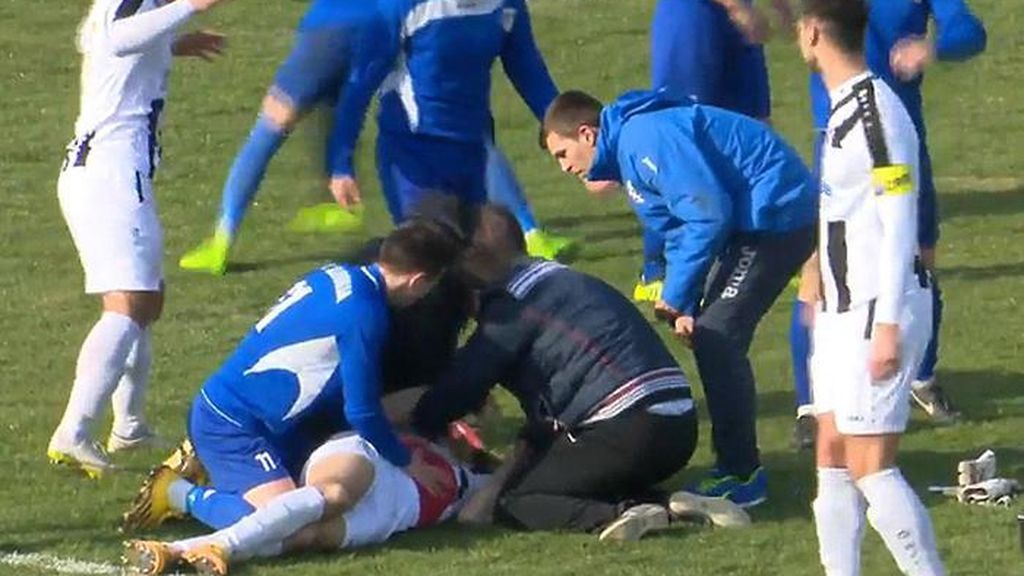 Un jugador de 25 años muere en pleno partido en Croacia