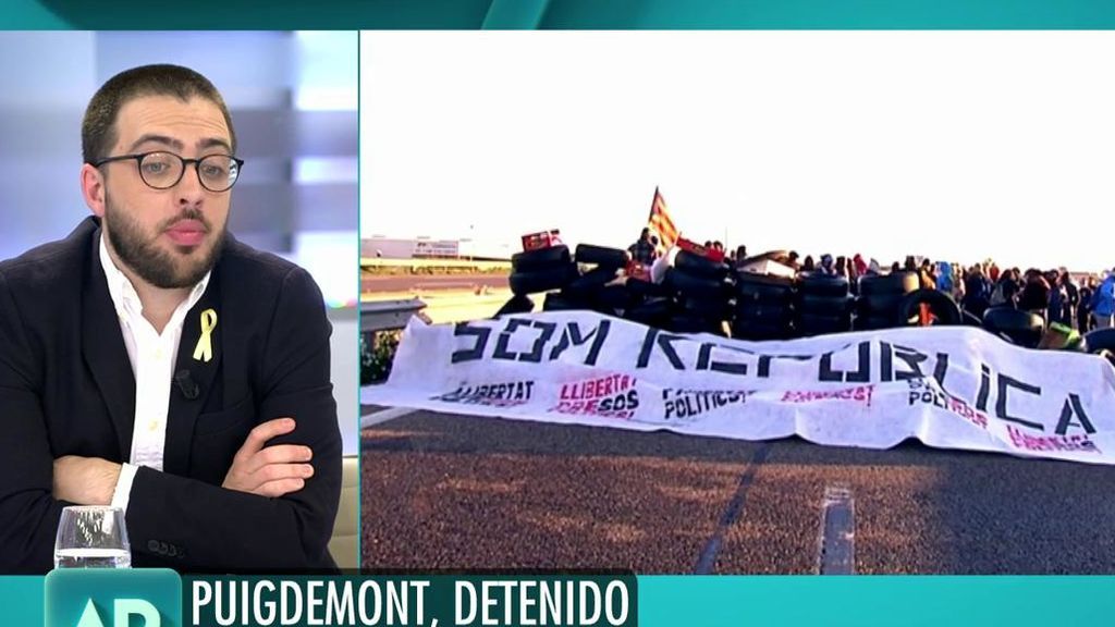 Andreu Pujol: "Me parece más grave que se persiga a la gente por sus ideas políticas que quemar contenedores"