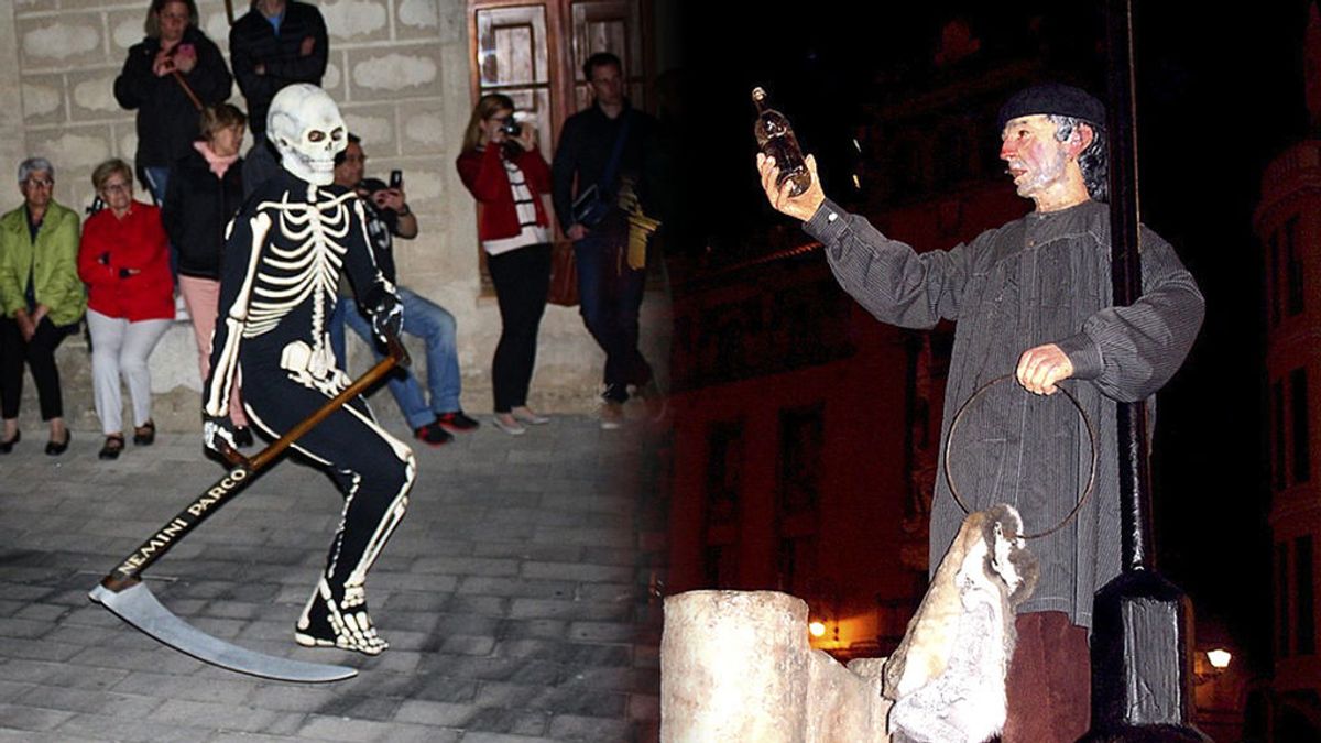 Borrachos, esqueletos y gente que rompe su vajilla: las otras tradiciones españolas de Semana Santa