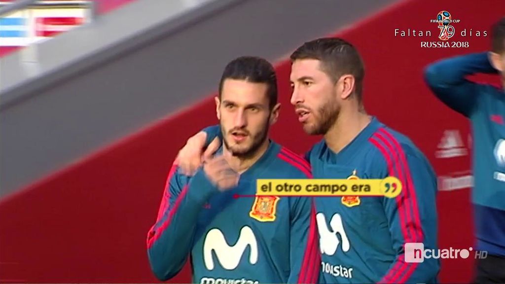 La conversación de Sergio Ramos y Koke opinando sobre el Wanda Metropolitano