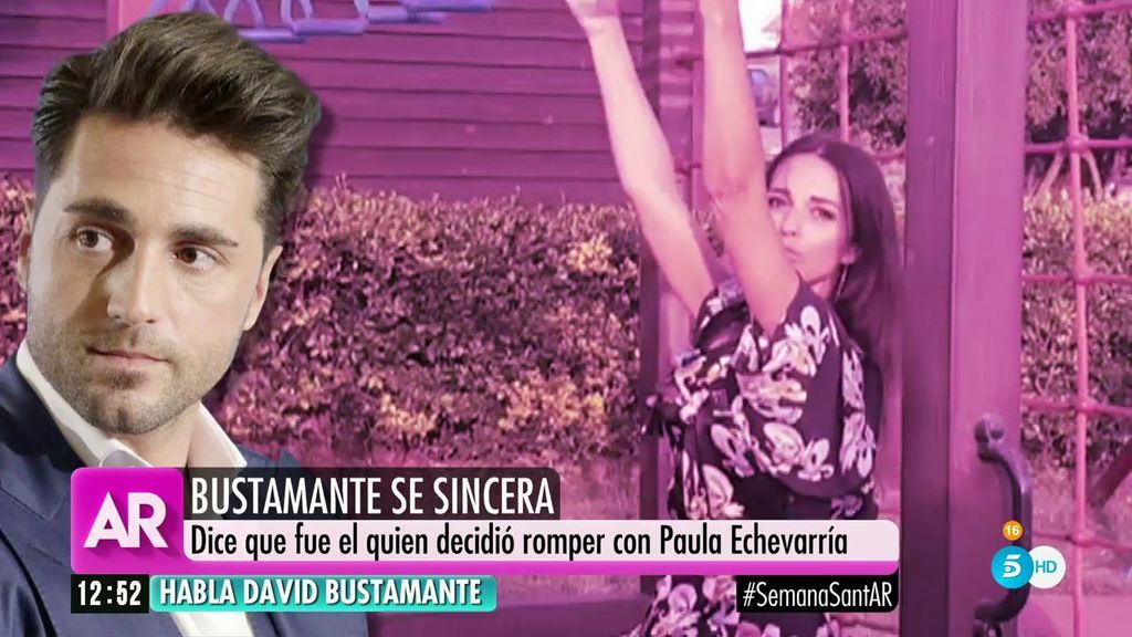 Bustamante rompe su silencio sobre su divorcio con Paula Echevarría y dice que rompió él