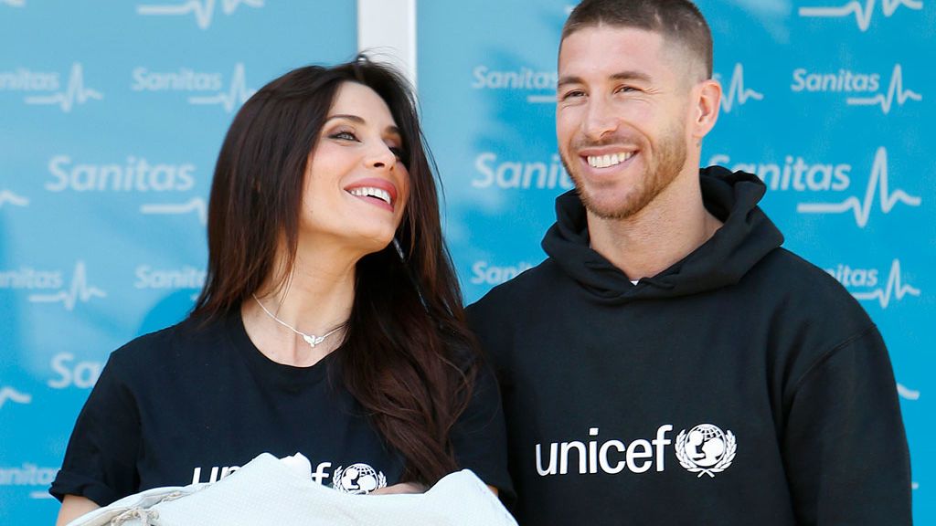 Pilar Rubio y Sergio Ramos presentan a su tercer hijo, Alejandro: "El parto ha sido muy rapidito y muy bien"