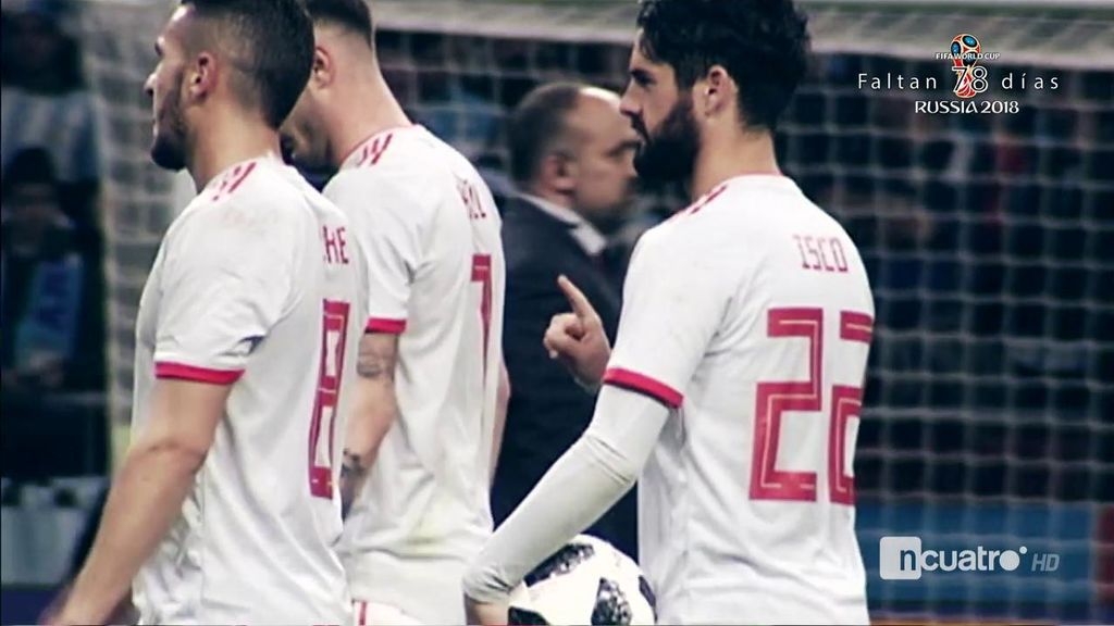 El gesto de Isco antes hacer las declaraciones en Mediaset que están dando la vuelta al mundo