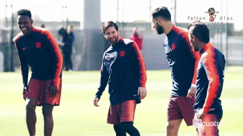 Optimismo en el Barça con Messi: entrena con el equipo y viajará a Sevilla