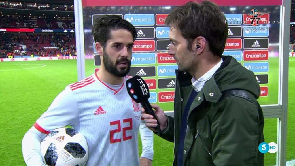 Los aficionados del Real Madrid piden que Isco tenga más minutos