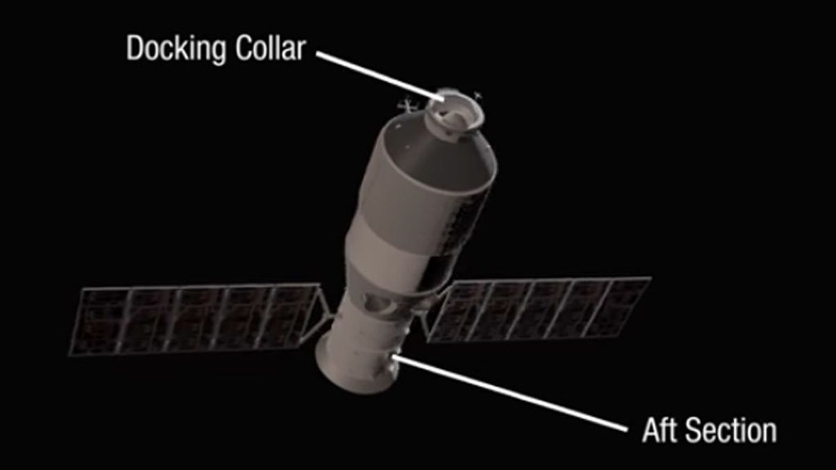 Pendientes de dónde caerá la estación espacial china Tiangong 1