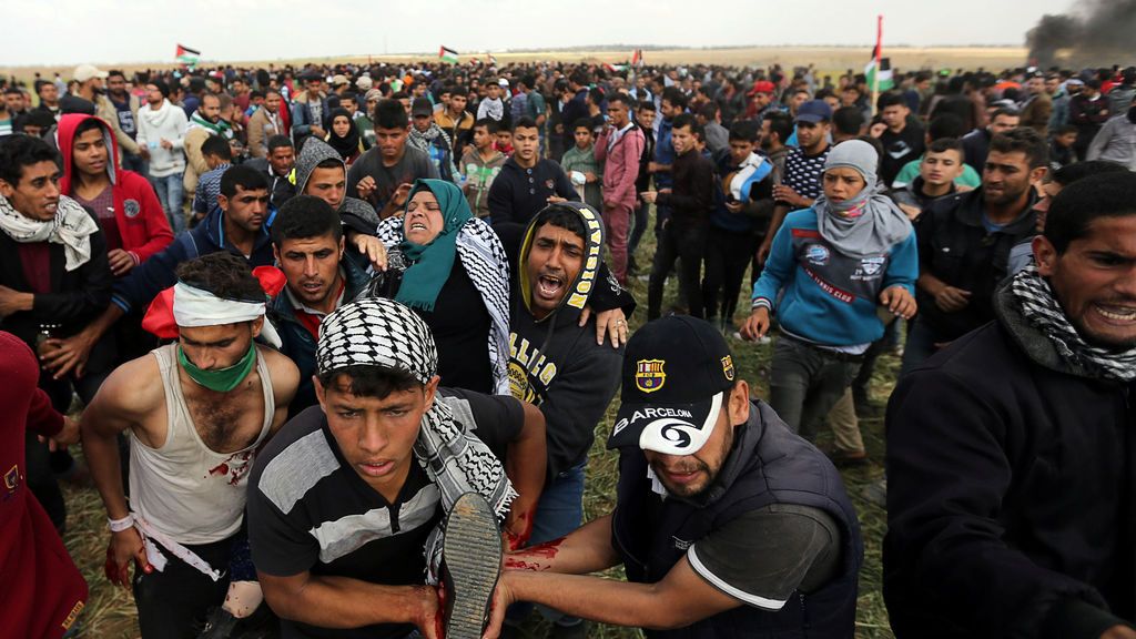 Jornada sangrienta en Tierra Santa: 15 muertos y más de un millar de heridos en Gaza