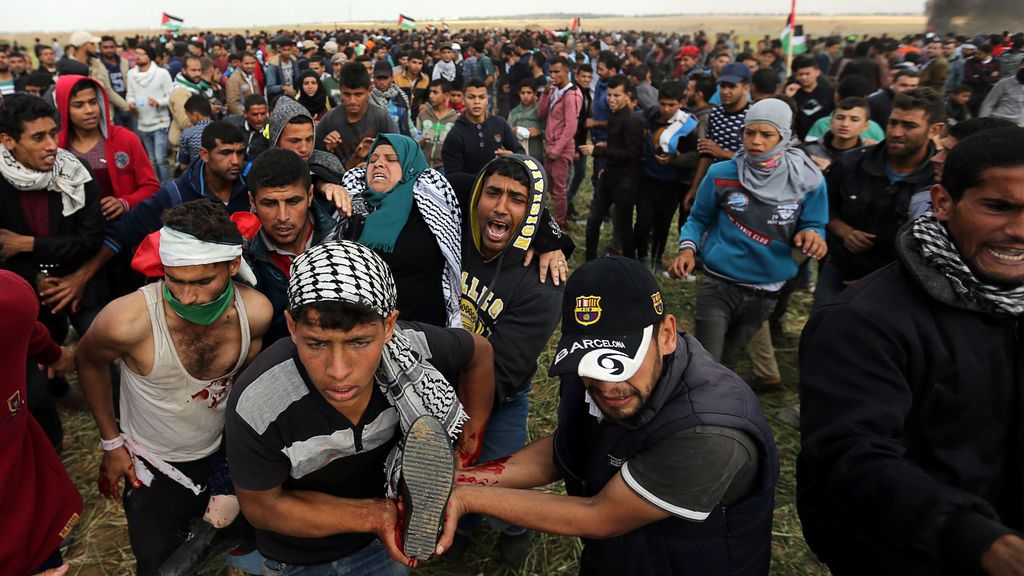 Jornada sangrienta en Tierra Santa: 15 muertos y más de un millar de heridos en Gaza