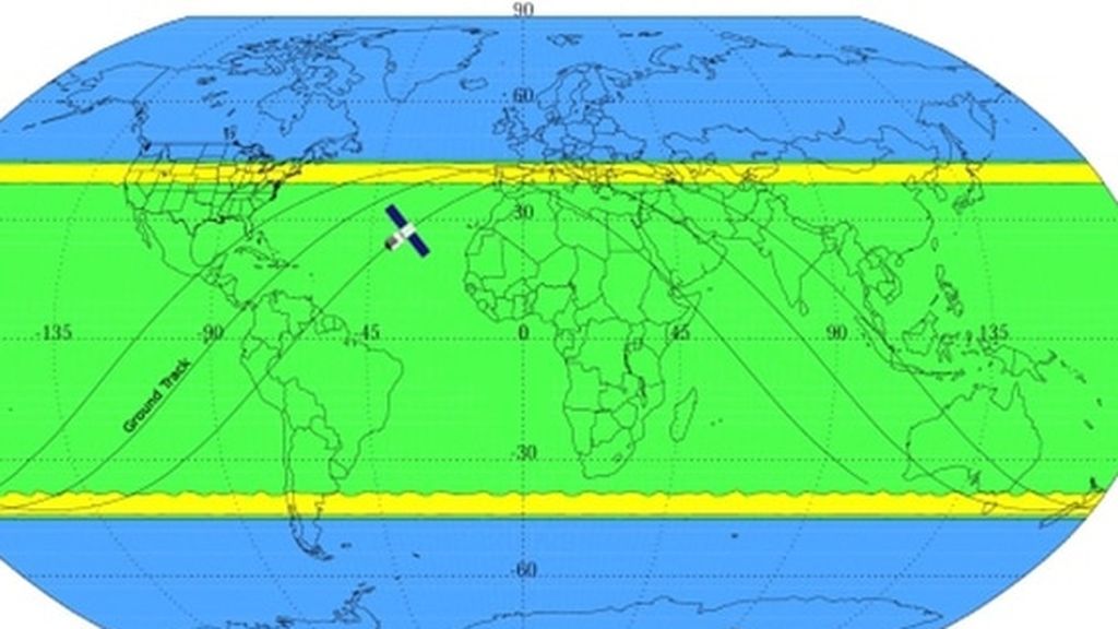 Cuenta atrás para que la estación espacial Tiangong-1 caiga sobre la Tierra