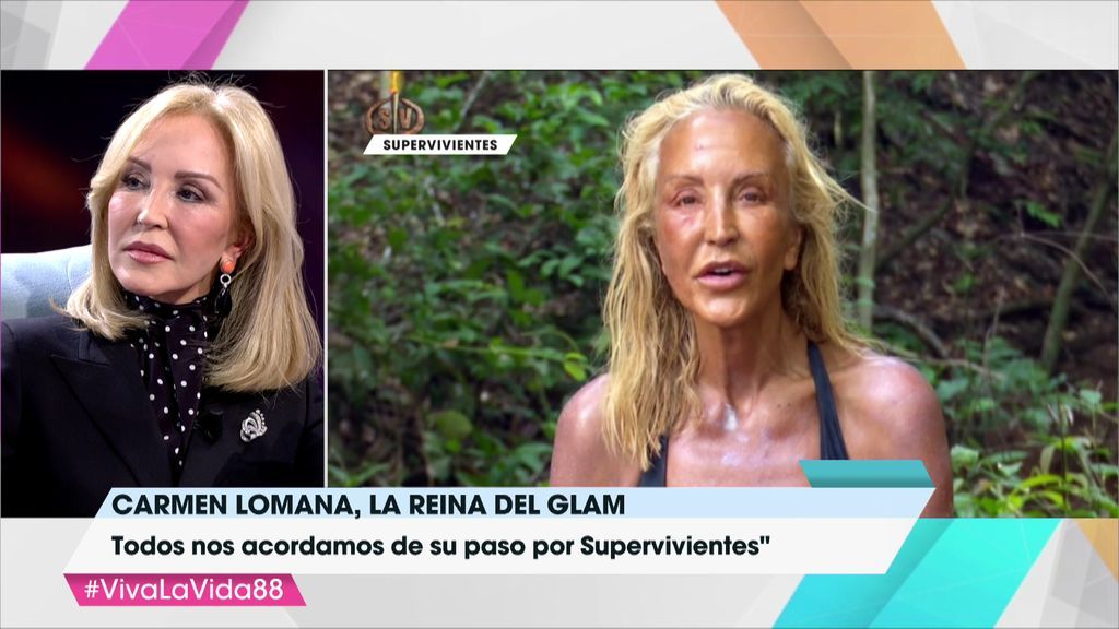 Carmen Lomana habla sobre su paso por ‘Supervivientes’: “Deberíamos probar a despojarnos de todo y volver a lo esencial”