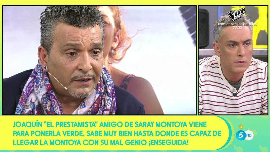 Joaquín, amigo de Saray Montoya: "Como superviviente no me está gustando"