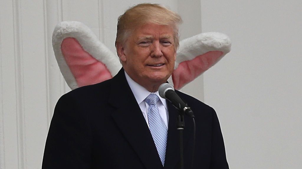 Donald Trump celebra la Pascua