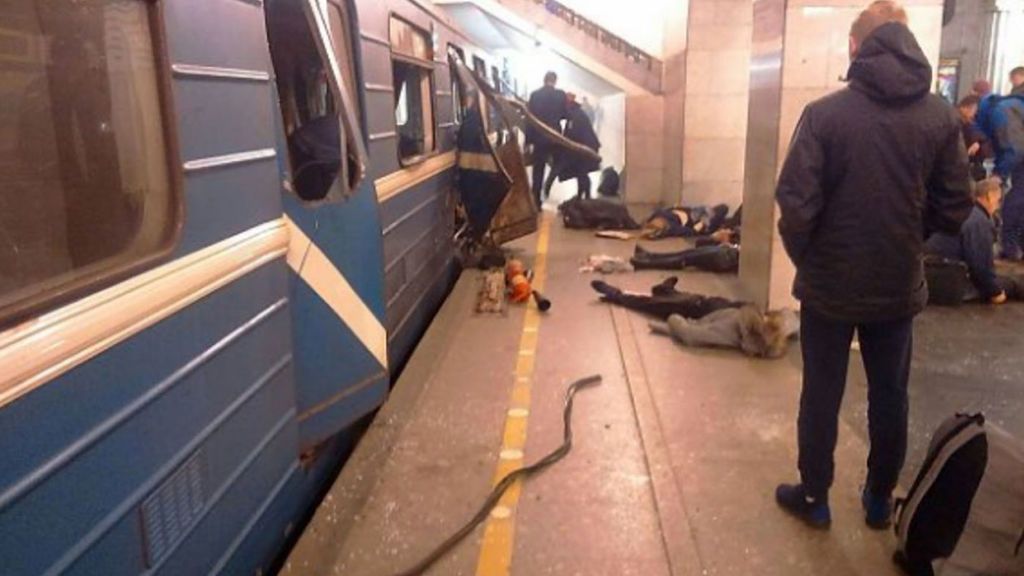 Rusia identifica a los terroristas del atentado en el metro de San Petersburgo