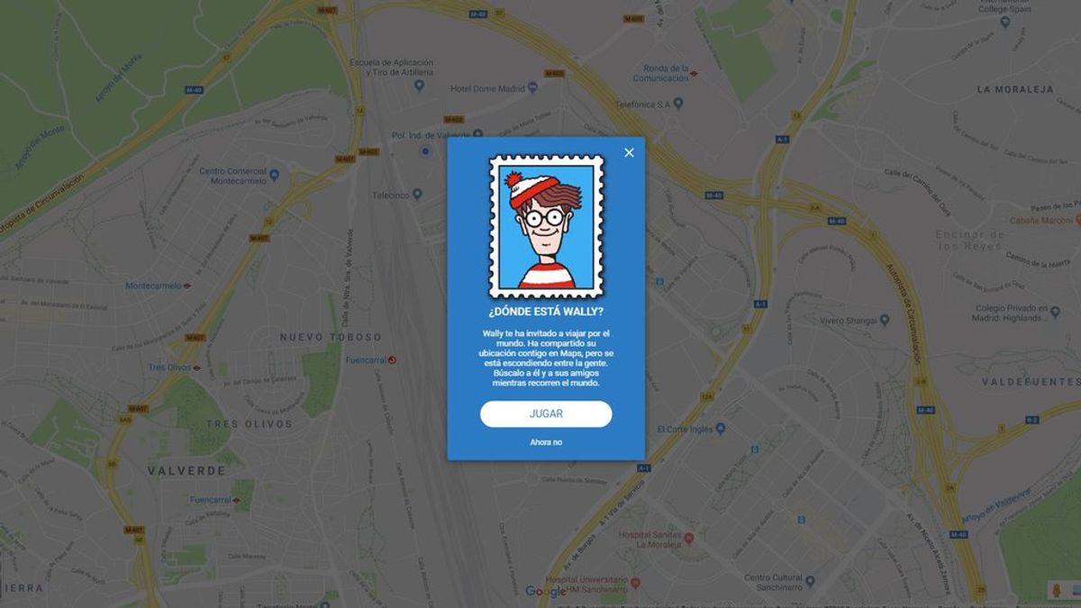 ¡Wally ha vuelto! Te enseñamos a buscarlo en Google Maps ¡Wally ha vuelto! Te enseñamos a buscarlo en Google Maps