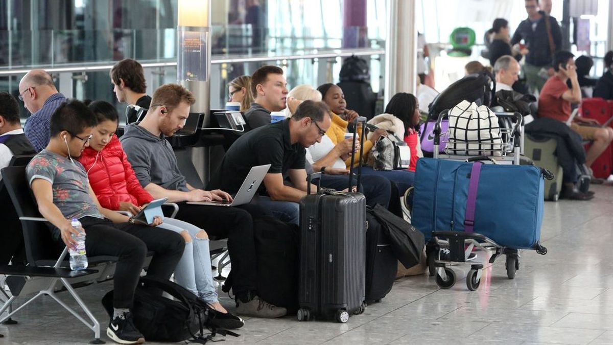 Un fallo técnico en el control de seguridad retrasa vuelos en toda Europa