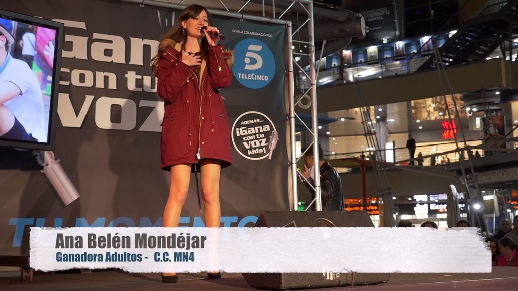 ¡Ana Belén Mondejar, ganadora adultos en la parada valenciana de Gana con tu voz!