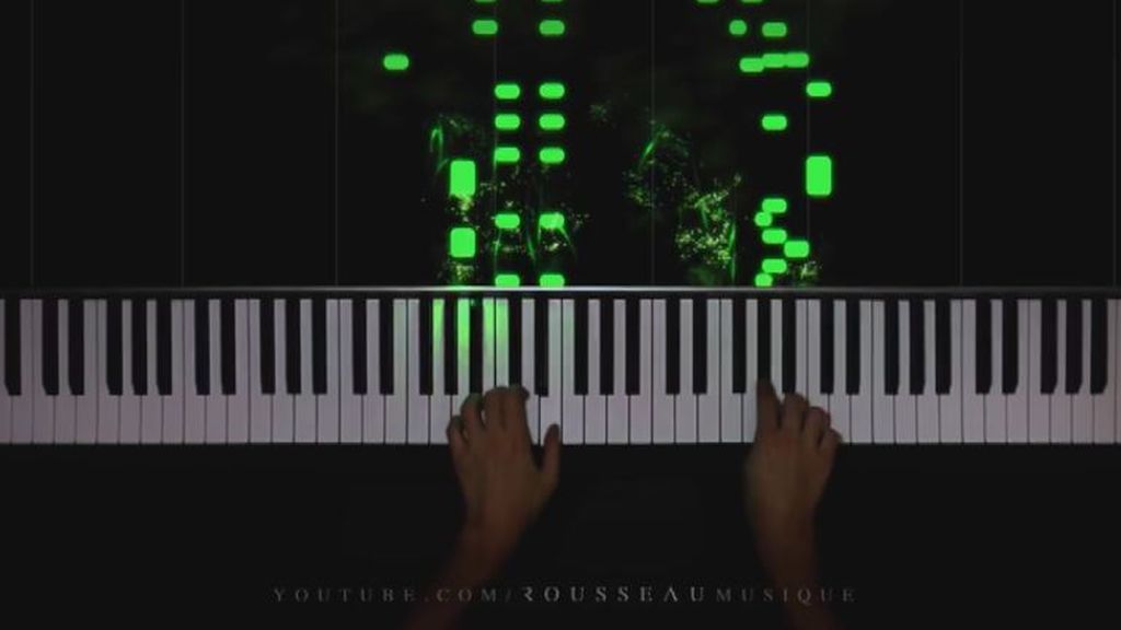 Un virtuoso convierte su piano en un videojuego y el resultado es así de impresionante