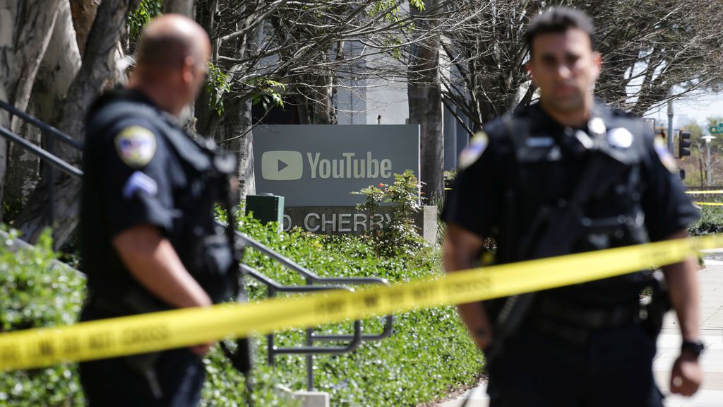 Un tiroteo en la sede de YouTube deja tres heridos, uno de ellos crítico
