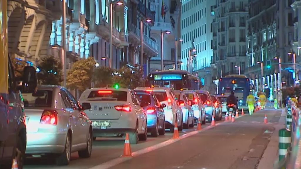 Arrancan las obras en la Gran Vía madrileña