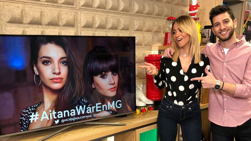 Aitana y Ana Guerra visitan MorninGlory: ¡y puedes participar en la entrevista en directo!