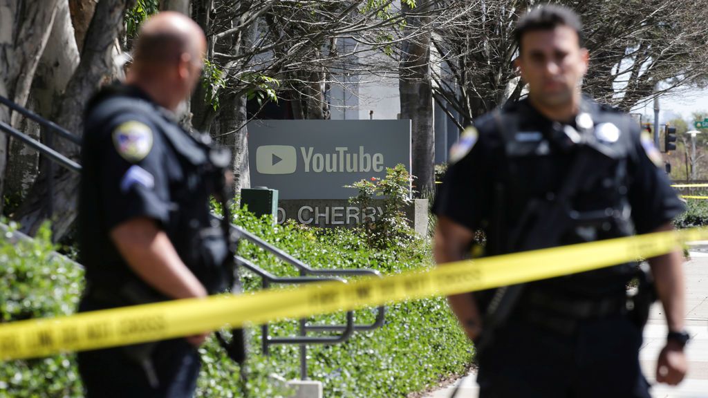 Un tiroteo en la sede de YouTube deja tres heridos, uno de ellos crítico