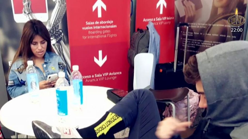 Imágenes exclusiva de Chabelita y Alejandro Albalá viajando juntos a Honduras