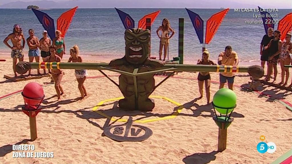 El juego de localización da la victoria a los 'civilizados' de nuevo y repiten playa esta semana