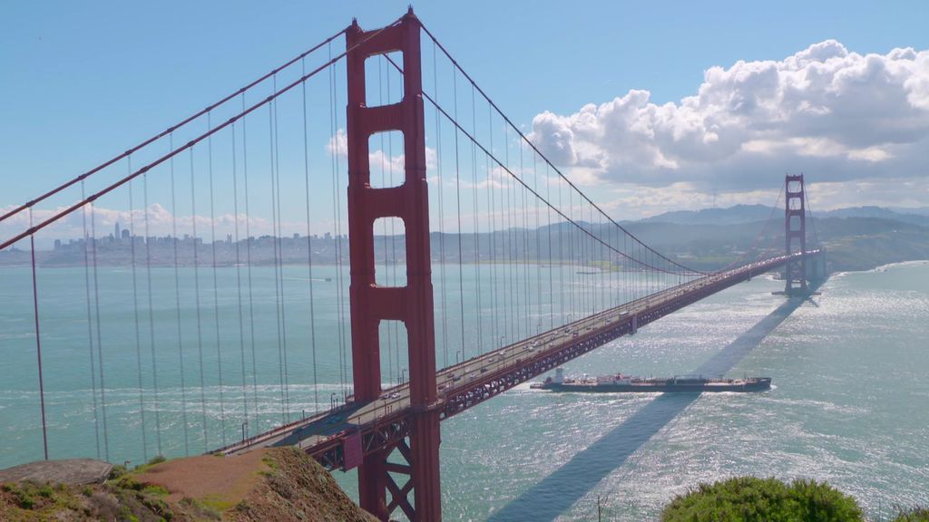 ¡Las vistas más impresionantes de San Francisco!: el Golden Gate es el puente es uno de lo más largos del mundo