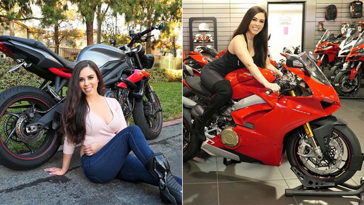 Fallece Annette Carrion, ‘influencer’ del motociclismo en Instagram, tras estrellarse con su moto en una curva en California