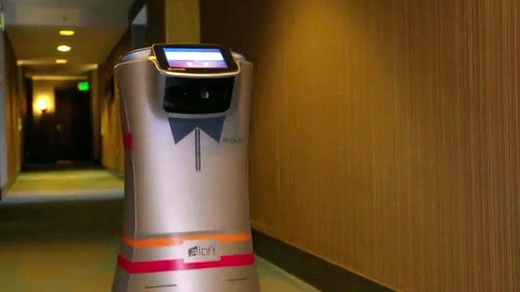 Botlr, el robot que te atiende en los hoteles de Silicon Valley