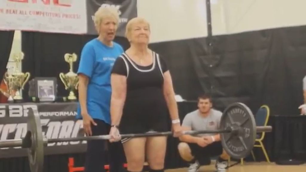 La abuela de 97 años que compite en campeonatos de fitness
