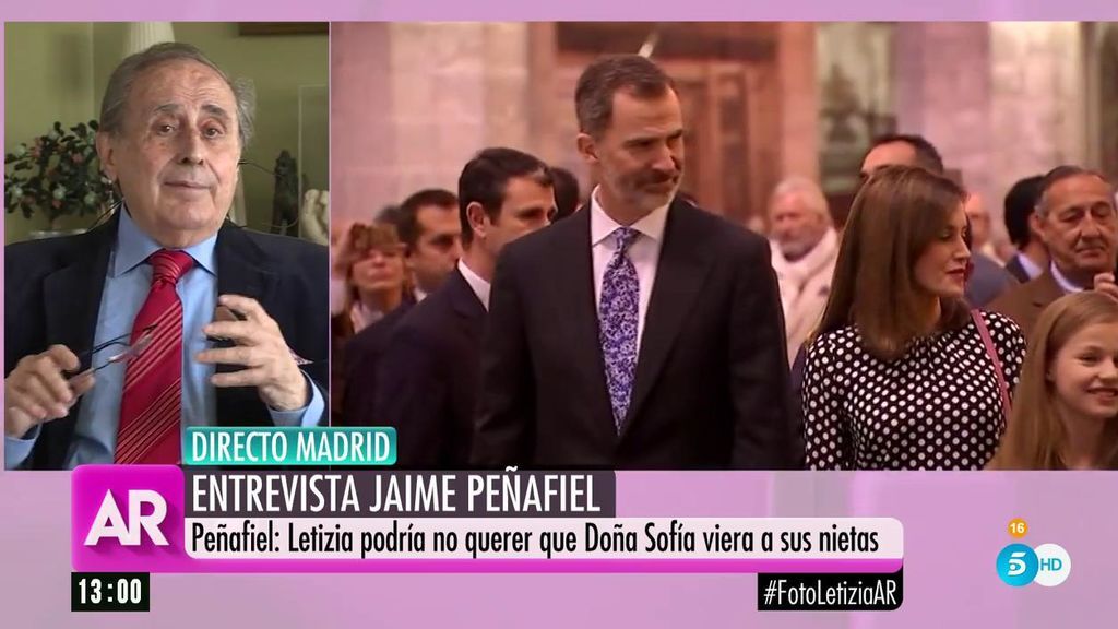 Jaime Peñafiel: "Creo que Felipe está acojonado por el carácter de Letizia"