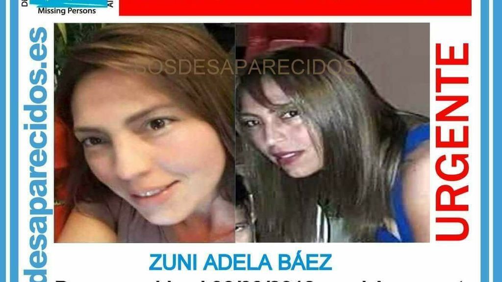 Zuni, desaparecida en Madrid: denunció a su pareja por malos tratos