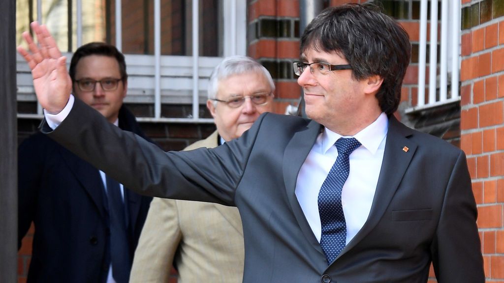 La salida de Puigdemont de la cárcel  provoca diferentes reacciones entre los partidos políticos