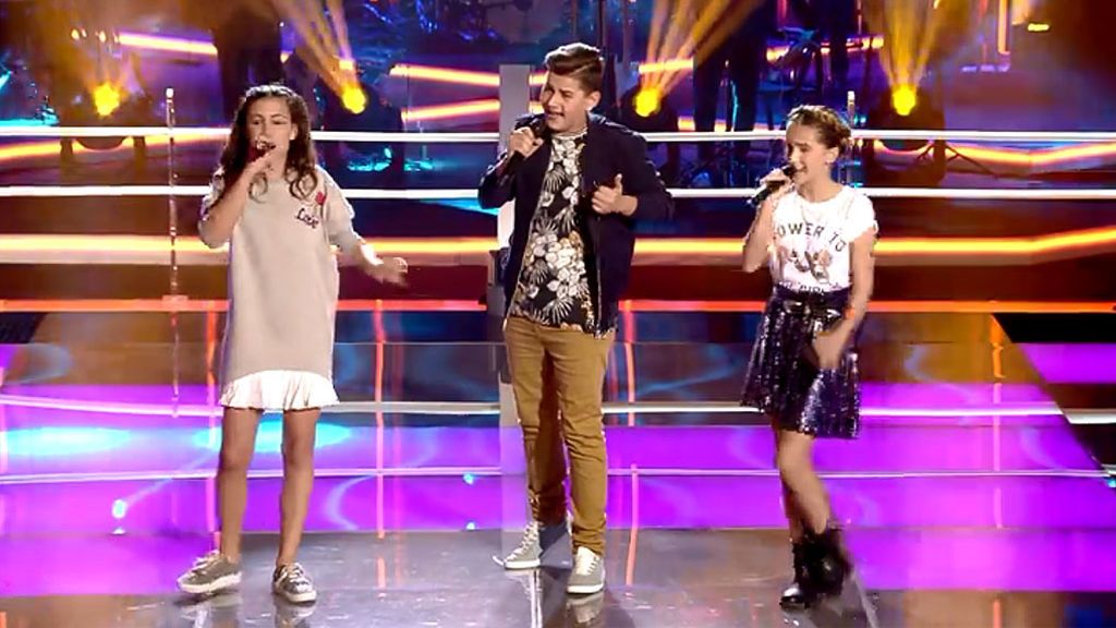 El plató de ‘La Voz Kids’ se llena de emoción con la versión de ‘Contigo’ del equipo de Antonio Orozco