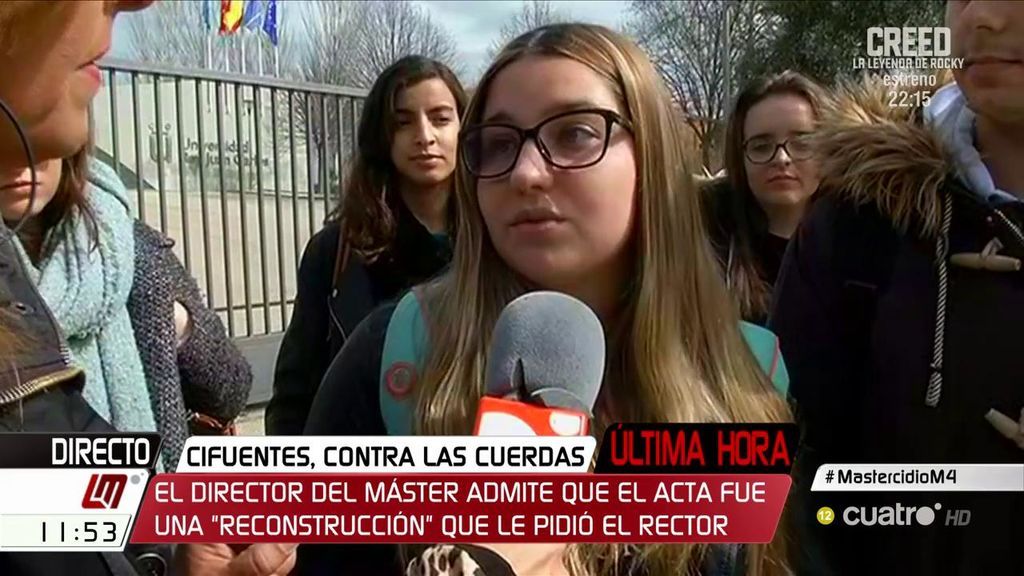 Malestar y consternación entre los alumnos de la Universidad Rey Juan Carlos: “La universidad está perdiendo credibilidad”