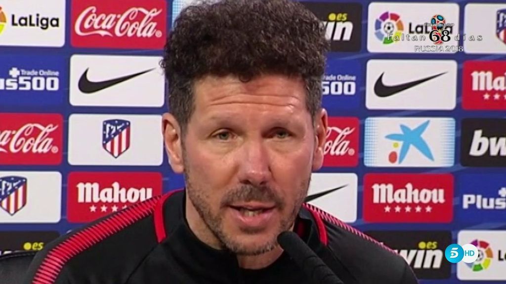 Simeone se lanza a por el derbi: “Quiero acercarme más al Barcelona” Simeone se lanza a por el derbi: “Quiero acercarme más al Barcelona”