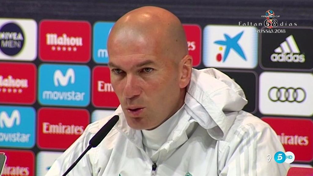 Zidane confiesa la razón por la que ha decidido no hacer el pasillo ante el Barcelona