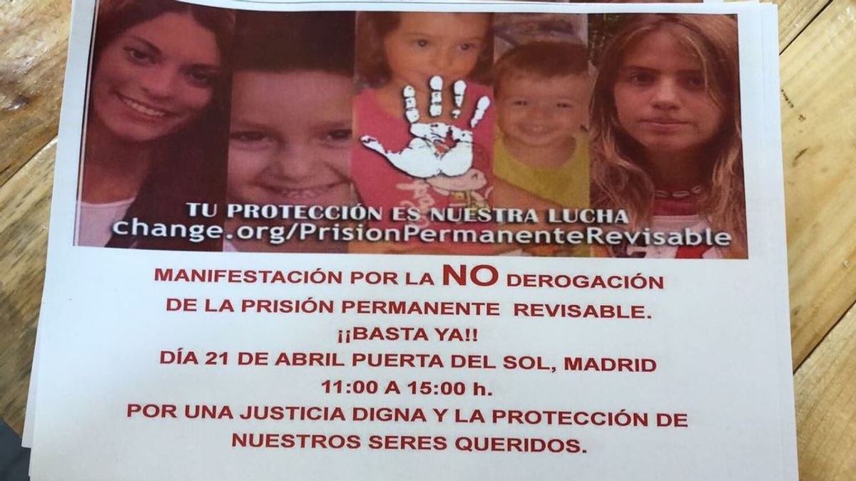 La hermana de Diana Quer impulsa una manifestación en la Puerta del Sol en apoyo a la prisión permanente revisable