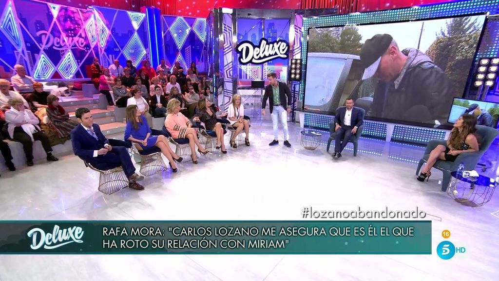 ¡Rafa Mora suelta la bomba!: “Carlos Lozano me asegura que fue él quien rompió la relación con Miriam hace semanas” ¡Rafa Mora suelta la bomba!: “Carlos Lozano me asegura que fue él quien rompió la relación con Miriam hace semanas”