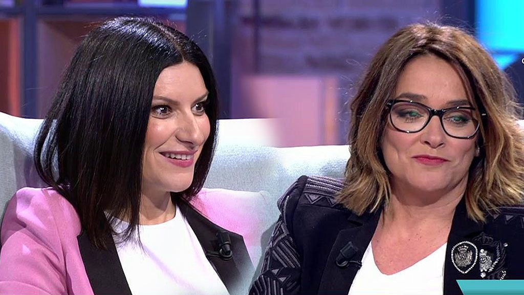 Laura Pausini, a Toñi Moreno: "¿A ti te gustan las mujeres, no?"