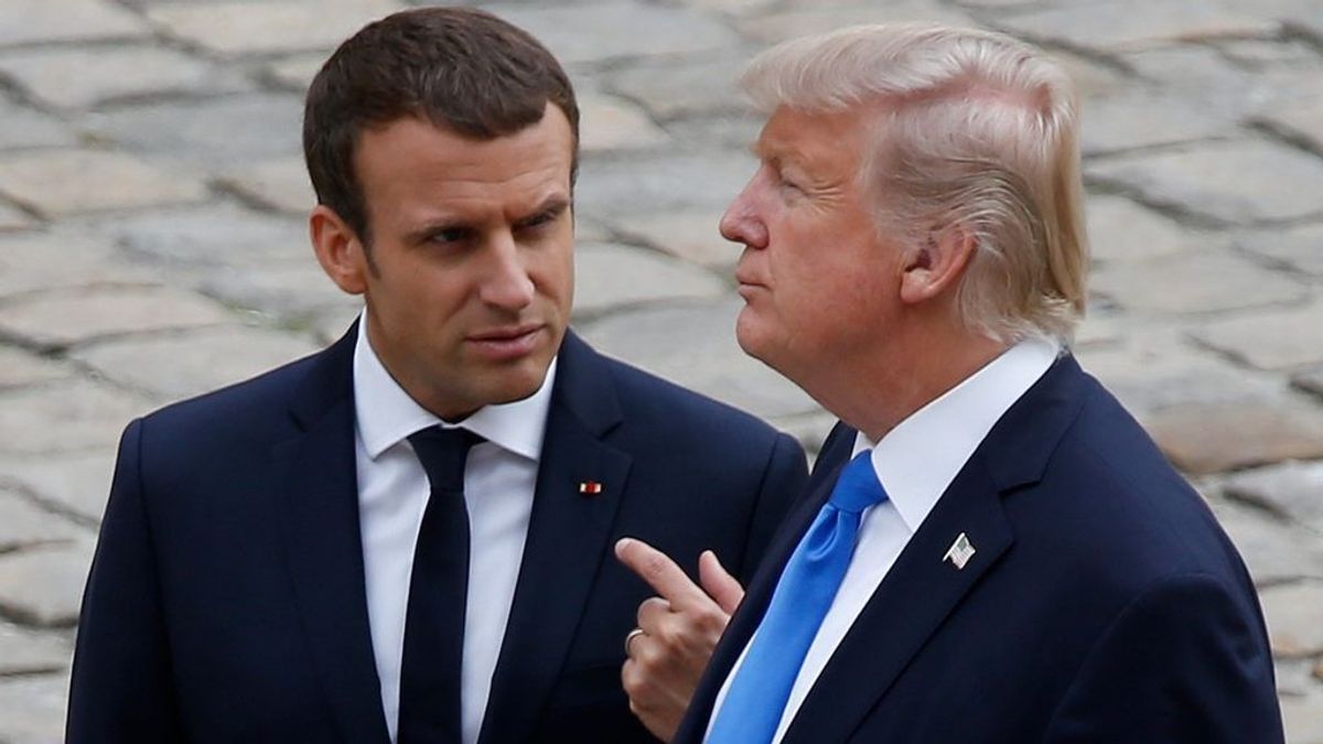 Trump y Macron mantienen una conversación telefónica tras el presunto ataque químico en Duma