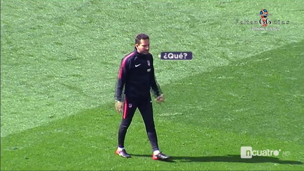 La bronca de miembro del cuerpo técnico del Atlético por no regar su zona de ataque en el Bernabéu