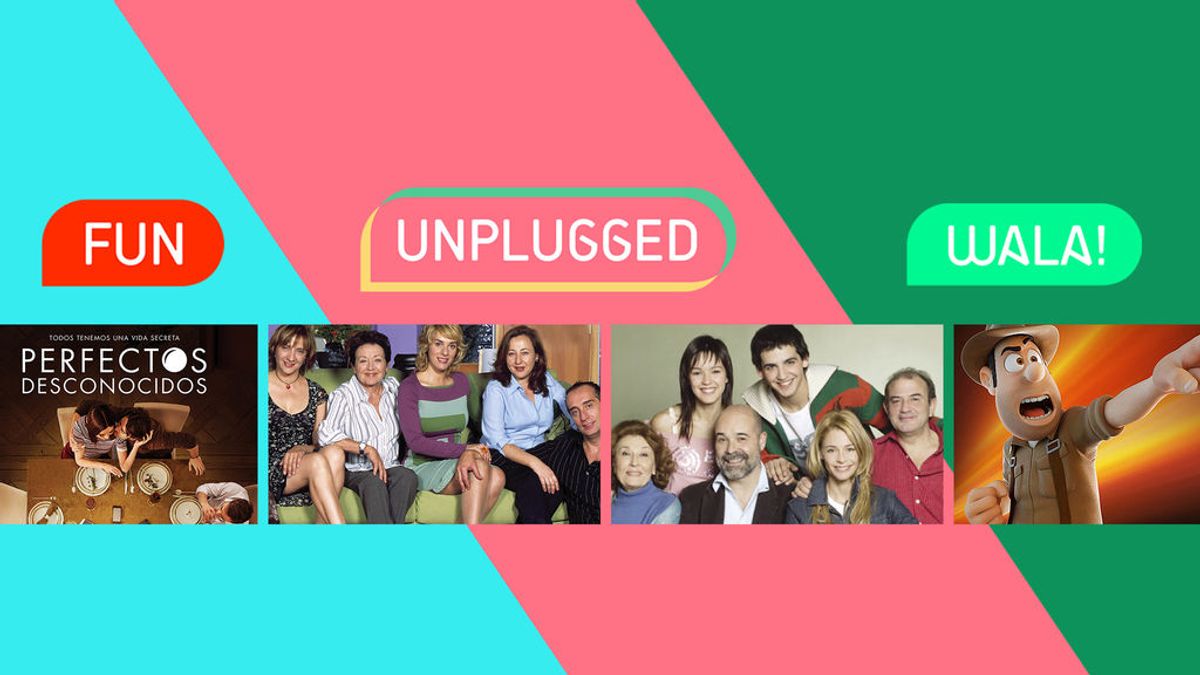 Mitele incorpora tres nuevos canales a su oferta de contenidos: fun, unplugged y wala!