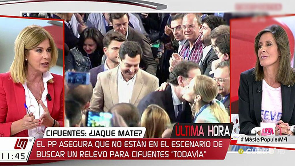 Esther Palomera: "Rajoy le ha dicho a Cifuentes que de momento espere"