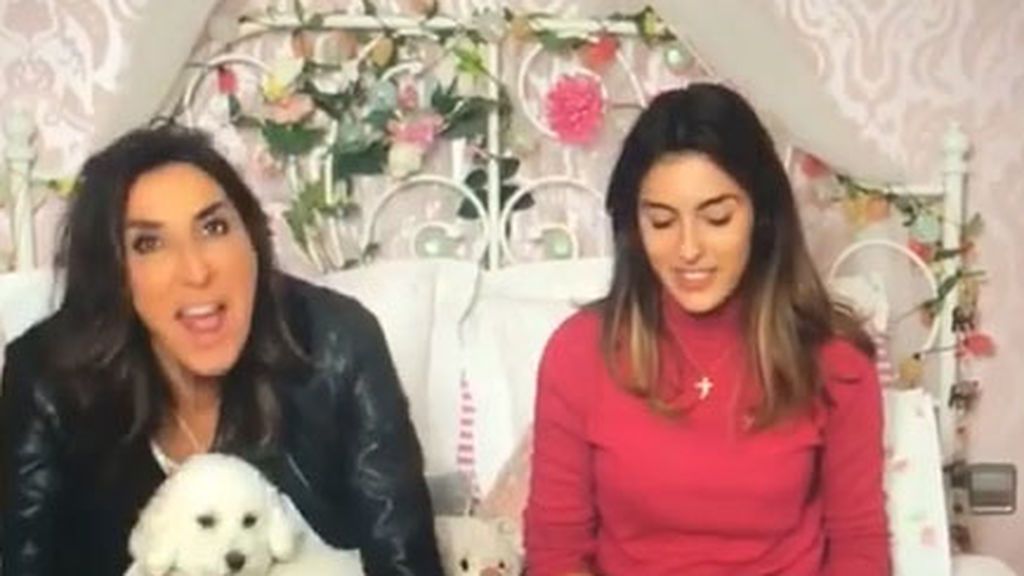 Anna Padilla consigue que su madre sea 'youtuber' por un día: "Se cree que está con Bertín"