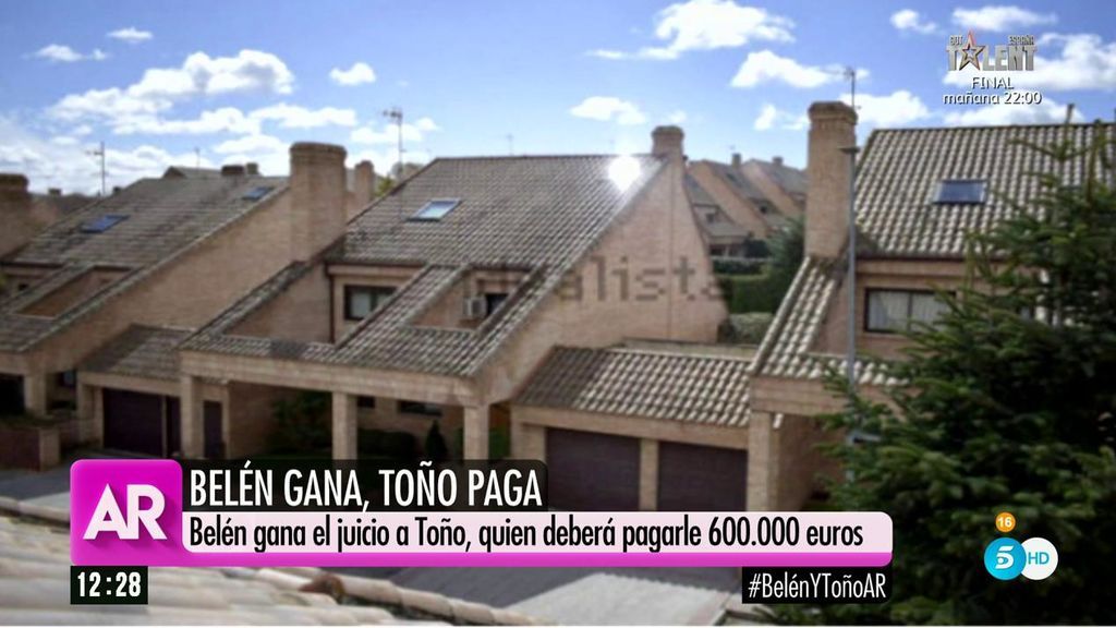 Así es la casa que podrían embargar a Toño Sanchís para pagar su deuda a Belén Esteban
