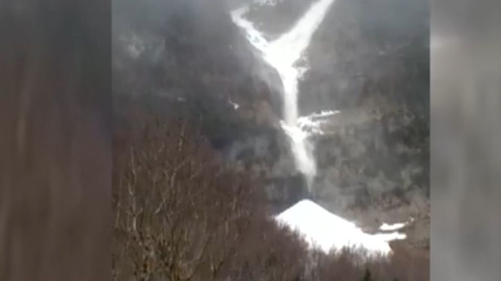 El temporal provoca dos avalanchas en los Pirineos de Huesca
