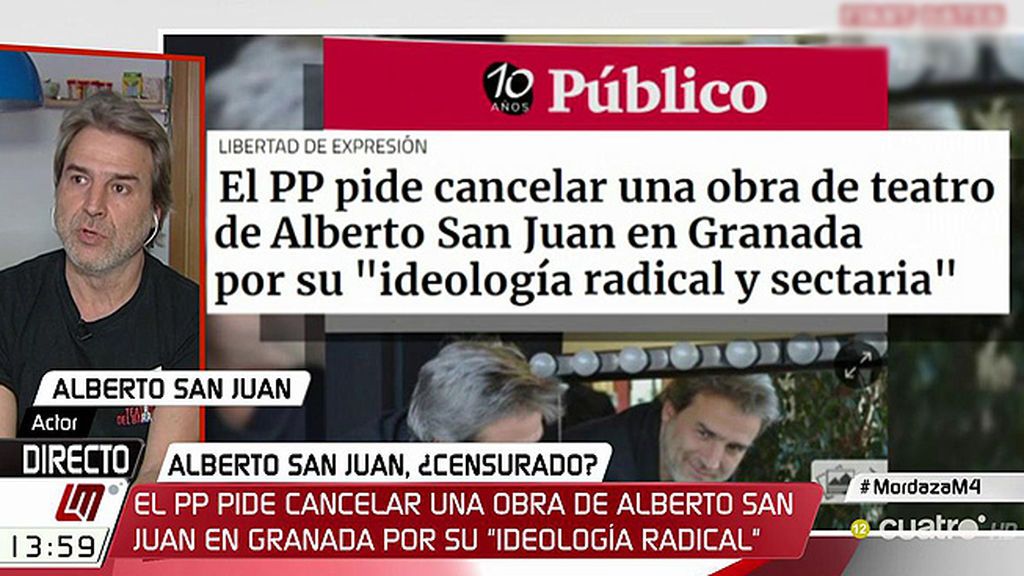 A. San Juan: "Nunca he hecho apología del terrorismo, es el PP quien elogia el peor de los terrorismos, el de Estado"