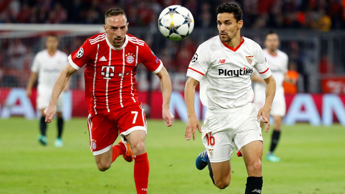 El Sevilla empata ante el Bayern y cae eliminado en cuartos de la Champions El Sevilla empata ante el Bayern y cae eliminado en cuartos de la Champions